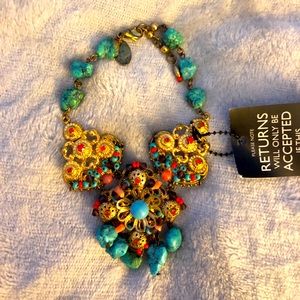 Erickson Beamon vintage gemstone bracelet NWT